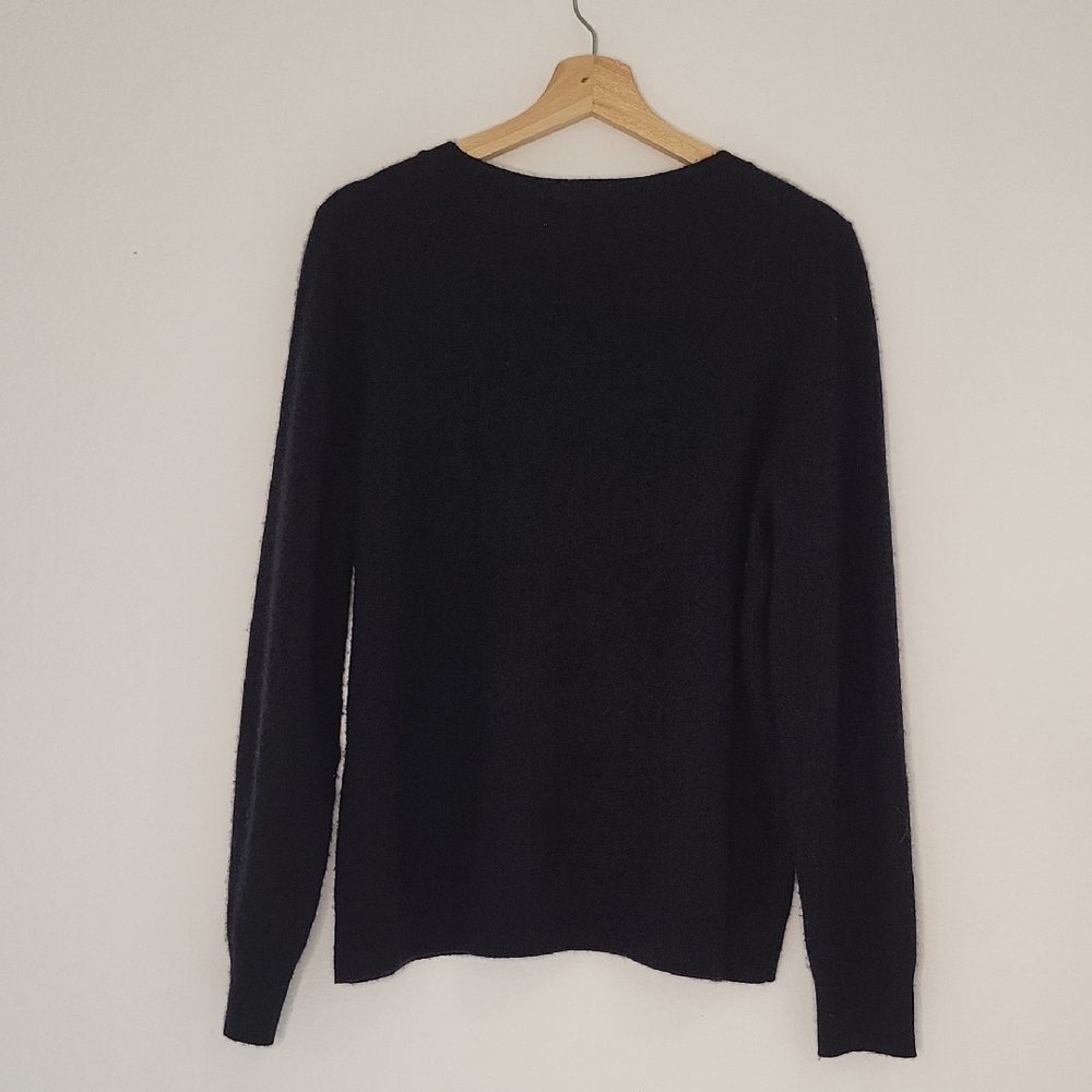 Cashmere Nordstrom Classic Black Knit - Picture 6 of 12